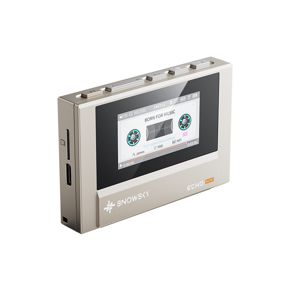 FiiO SnowSky Echo Mini | Titanium Gold | HL02577.4 FiiO SnowSky Echo Mini | Titanium Gold | HL02577.4